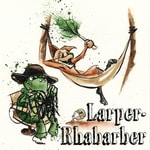 Logo of the podcast Larperrhabarber Missing podcast logo