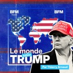 Logo of the podcast Le monde selon Trump Podcast Le monde selon Trump