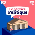 Logo of the podcast Le service politique Podcast Le service politique