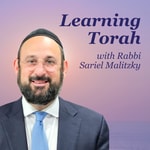 Logo of the podcast Learning Torah with Rabbi Sariel Malitzky Podcast Learning Torah with Rabbi Sariel Malitzky