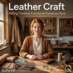 Logo of the podcast Leather Craft Podcast Leather Craft