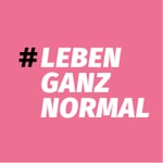 Logo of the podcast #lebenganznormal Podcast #lebenganznormal