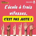 Podcast L'école à trois vitesses, c'est pas juste !