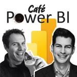 Logo of the podcast Les cafés Power BI Podcast Les cafés Power BI