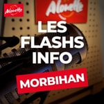 Logo of the podcast Les Infos dans le Morbihan. Podcast Les Infos dans le Morbihan.