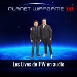 Logo of the podcast Les Lives de Planet Wargame Podcast Les Lives de Planet Wargame