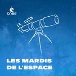 Logo of the podcast Les mardis de l'espace Podcast Les mardis de l'espace