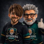 Logo of the podcast Les Outsiders Hockey Podcast Les Outsiders Hockey