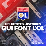 Logo of the podcast Les petites histoires qui font l'OL Podcast Les petites histoires qui font l'OL