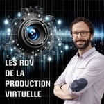 Logo of the podcast Les rendez-vous de la production virtuelle Podcast Les rendez-vous de la production virtuelle