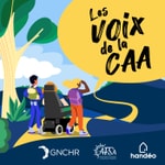 Logo of the podcast Les voix de la CAA Podcast Les voix de la CAA
