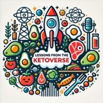 Logo of the podcast Lessons from the Ketoverse Podcast Lessons from the Ketoverse