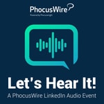 Logo of the podcast Let's Hear It! A PhocusWire LinkedIn Audio Event Podcast Let's Hear It! A PhocusWire LinkedIn Audio Event