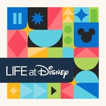 Logo of the podcast Life at Disney Podcast Life at Disney