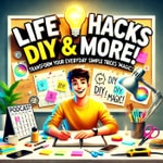 Logo of the podcast Life Hacks DIY & More - Transform Your Everyday With Simple Tricks and DIY Magic! Podcast Life Hacks DIY & More - Transform Your Everyday With Simple Tricks and DIY Magic!