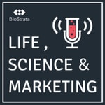 Logo of the podcast Life, Science and Marketing Podcast Life, Science and Marketing