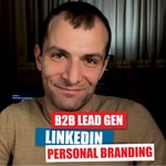 Logo of the podcast LinkedIn ┃ B2B Lead Generation ┃ Personal Branding Podcast LinkedIn ┃ B2B Lead Generation ┃ Personal Branding
