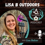 Logo of the podcast Lisa B Outdoors Podcast Lisa B Outdoors