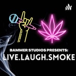 Logo of the podcast Live, Laugh, Smoke Podcast Live, Laugh, Smoke