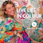 Logo of the podcast Live Life in Colour with Justine Knox Podcast Live Life in Colour with Justine Knox