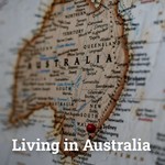 Logo of the podcast Living in Australia Podcast Living in Australia