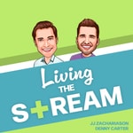 Logo of the podcast Living the Stream - Fantasy Football Podcast