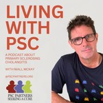 Logo of the podcast Living With PSC Podcast Living With PSC