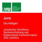 Logo of the podcast LMU Grundlagen Juristisches Schrifttum, Sacherschließung und elektronische Fachinformation (RIZ Lehrfilm) Podcast LMU Grundlagen Juristisches Schrifttum, Sacherschließung und elektronische Fachinformation (RIZ Lehrfilm)