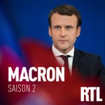 Logo of the podcast Macron, saison 2 Podcast Macron, saison 2
