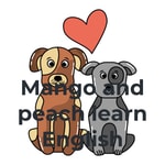 Logo of the podcast Mango and peach learn English Podcast Mango and peach learn English