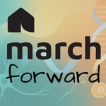 Logo of the podcast March Forward Podcast March Forward
