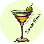 Logo of the podcast Martini Drinkers for Kamala Harris Podcast Martini Drinkers for Kamala Harris