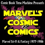 Logo of the podcast Marvel's Cosmic Comics: Star Wars, John Carter, ROM, Micronauts, and Beyond! Podcast Marvel's Cosmic Comics: Star Wars, John Carter, ROM, Micronauts, and Beyond!