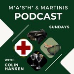 Logo of the podcast MASH and Martinis Podcast MASH and Martinis