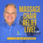 Logo of the podcast Massage Chair Relief LIVE! Podcast Massage Chair Relief LIVE!