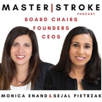 Logo of the podcast MasterStroke with Monica Enand & Sejal Pietrzak Podcast MasterStroke with Monica Enand & Sejal Pietrzak