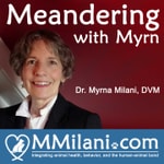 Logo of the podcast Meandering With Myrn Podcast Meandering With Myrn