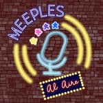Logo of the podcast Meeples Al Aire Podcast Meeples Al Aire