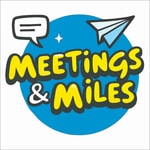 Logo of the podcast Meetings and Miles Podcast Meetings and Miles