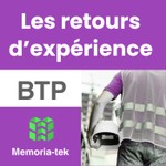 Logo of the podcast Memoria-tek | Retours d'expérience du BTP Podcast Memoria-tek | Retours d'expérience du BTP