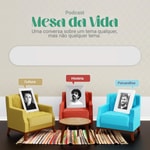 Logo of the podcast Mesa da Vida Podcast Mesa da Vida