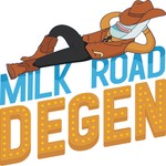 Logo of the podcast Milk Road Degen Podcast Milk Road Degen