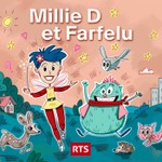 Logo of the podcast Millie D. et Farfelu ‐ RTS Podcast Millie D. et Farfelu ‐ RTS