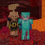Logo of the podcast Minecraft Mit 9Bit Podcast Minecraft Mit 9Bit