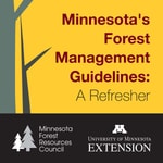 Logo of the podcast Minnesota's Forest Management Guidelines: A Refresher Podcast Minnesota's Forest Management Guidelines: A Refresher