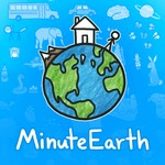 Logo of the podcast MinuteEarth Podcast MinuteEarth