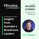 Logo of the podcast Minutes by boardcycle: Directors | Executives | Governance Podcast Minutes by boardcycle: Directors | Executives | Governance