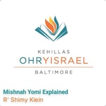 Logo of the podcast Mishnah Yomi Explained Podcast Mishnah Yomi Explained