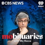 Logo of the podcast Mobituaries with Mo Rocca Podcast Mobituaries with Mo Rocca