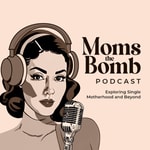 Logo of the podcast Moms The Bomb Podcast Moms The Bomb